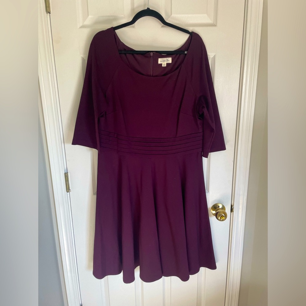 Harper Rose dark purple dress